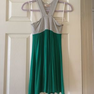 💚Fighting Eel Striped Mini Dress Sz XS 💚