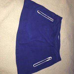 NikeGolf tour performance dri-fit blue skirt