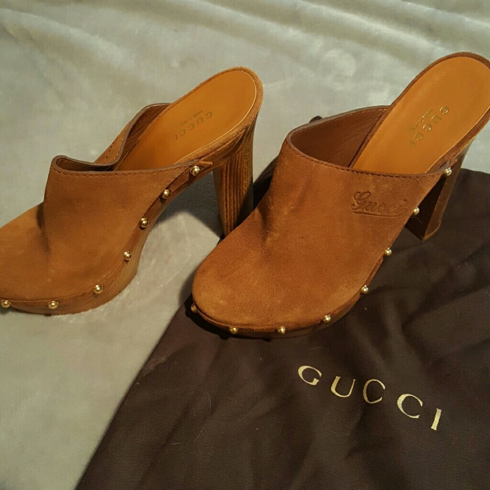 Gucci Joplin Mule Clog Heels