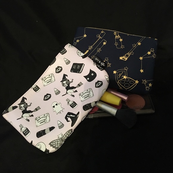Handbags - Ipsy cosmetic makeup bag bundle