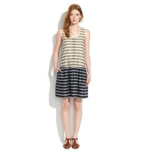 Madewell Dress in Treliss Stipe