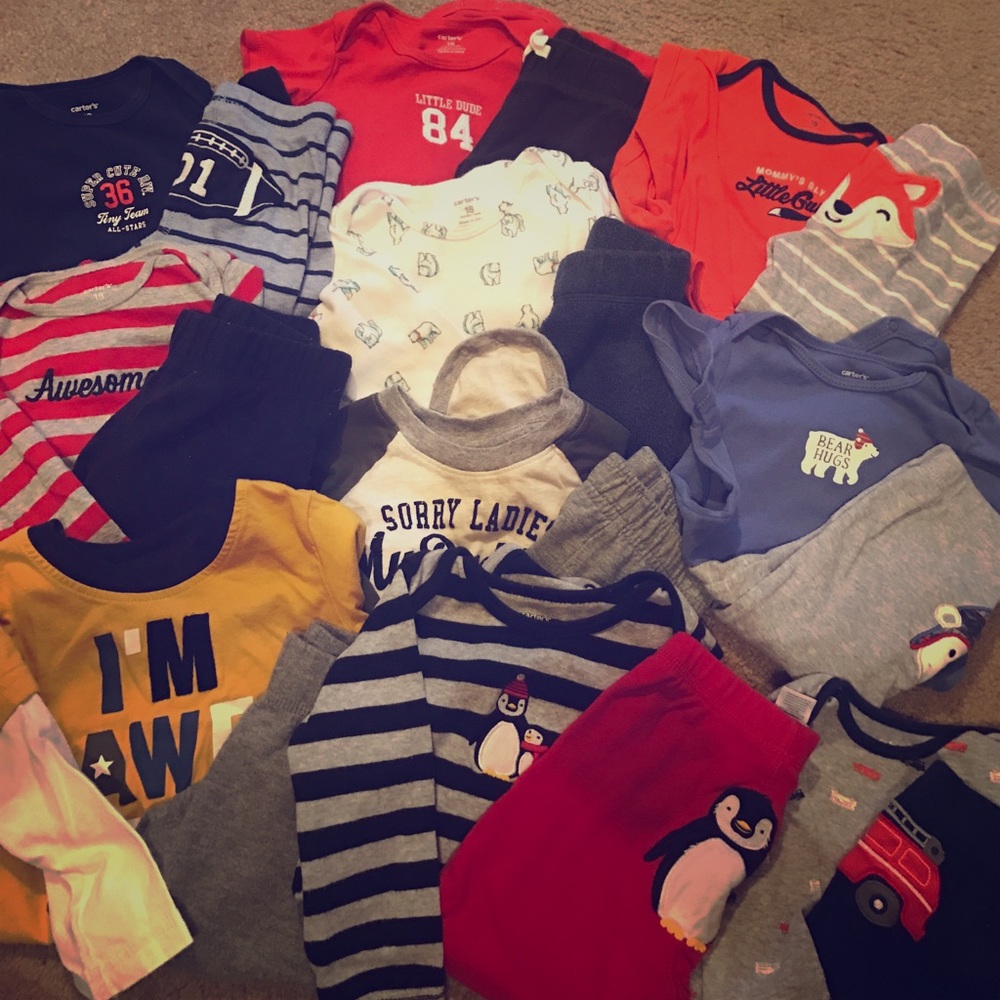 (10) Boys Lot 18 Month Outfits. All Mint Condition