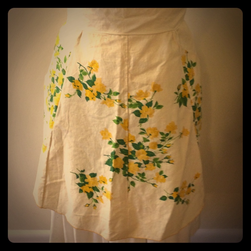 🖤Vintage🖤 floral apron