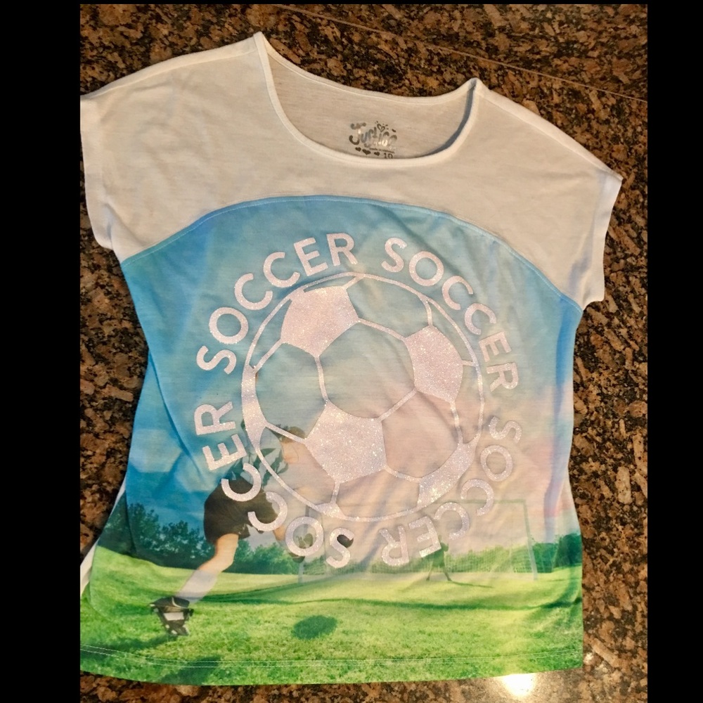 Justice kids Soccer Tshirt