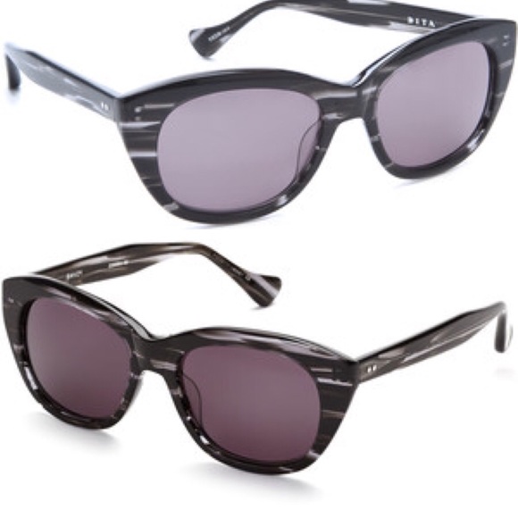DITA \'Savoy\' Cat Eye Black Sunglasses main image 3