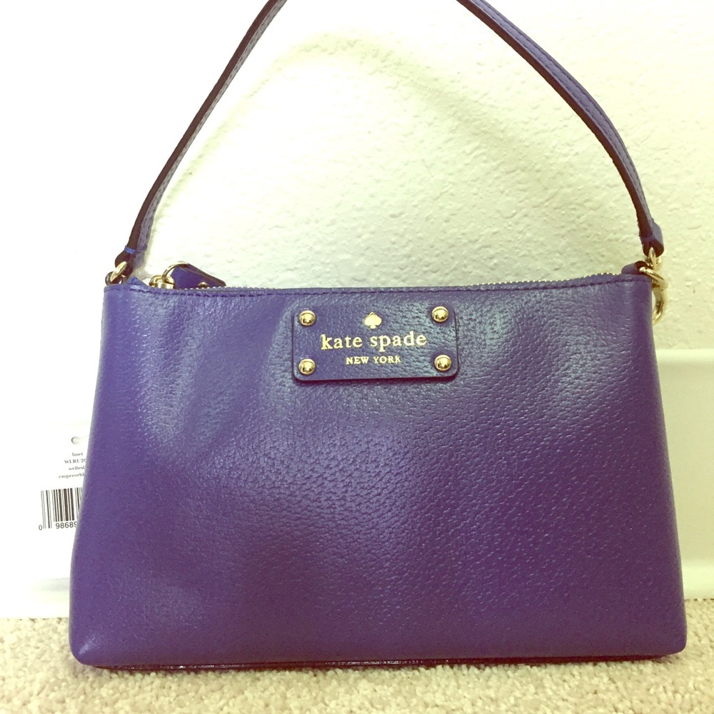 Kate Spade Linet blue purse