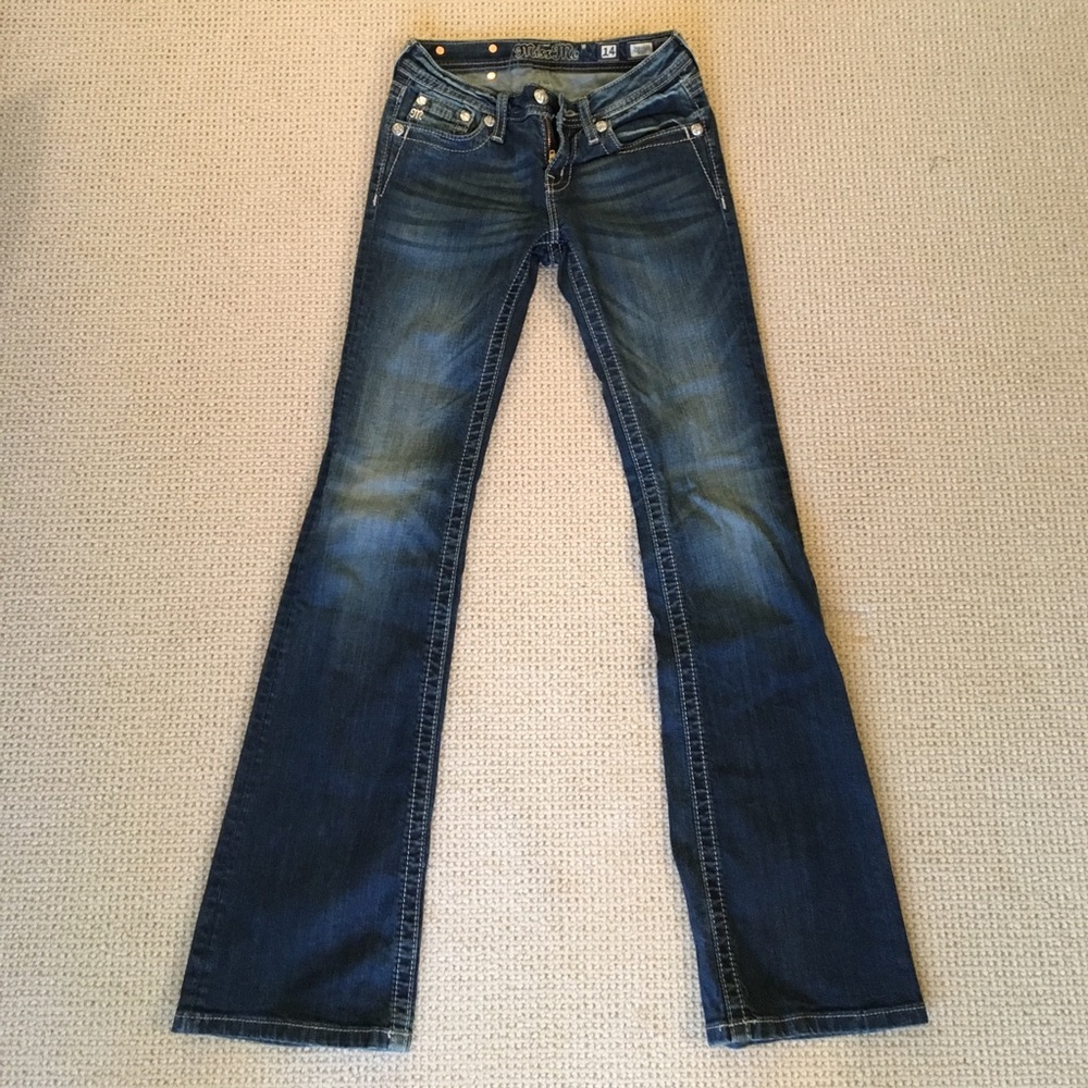MISS ME boot cut jeans