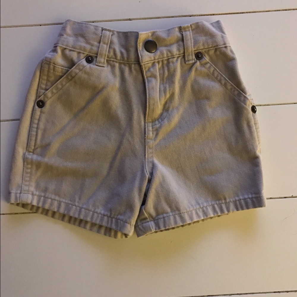 Mini wear Khaki Shorts 0-3 Months