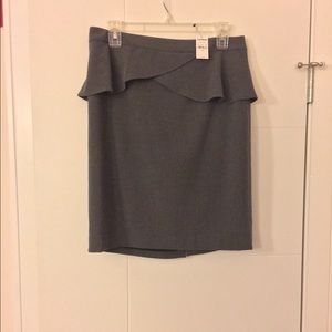 Express Peplum Skirt NWT