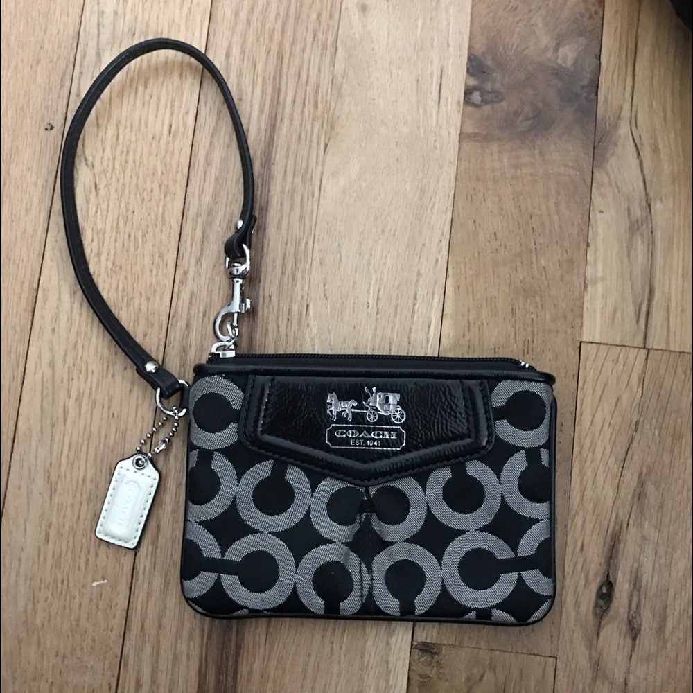 Authentic coach wristlet