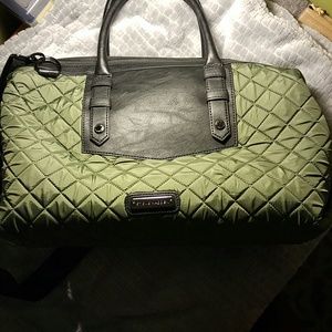 Black and green Steve Madden purse