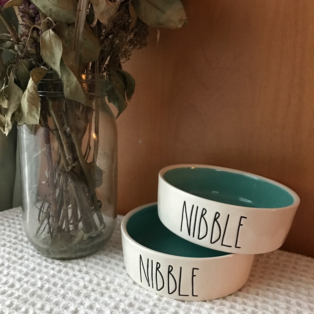 Rae Dunn small dog/cat bowls