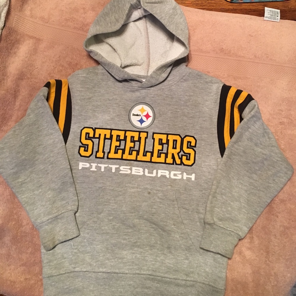 Boys Steelers Hooded Sweatshirt