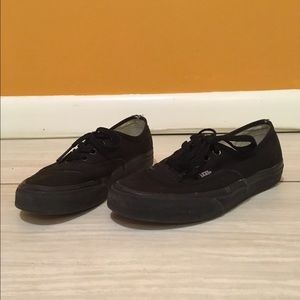 Black Vans