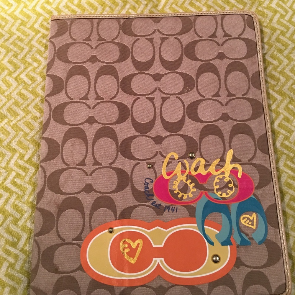 Coach iPad 1st, 2nd, 3rd gen case