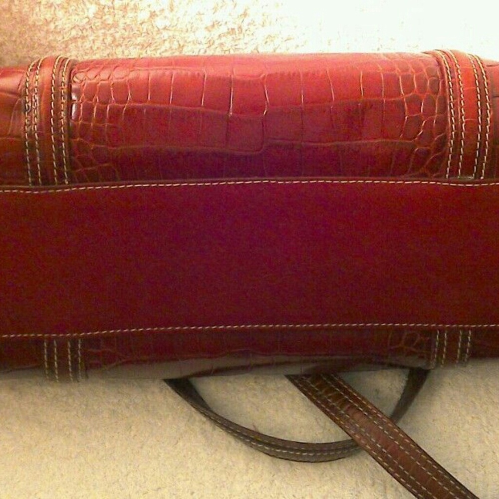 SOLD Brighton Red Purse w/ Dust Bag - Picture 6 of 7