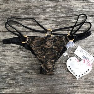 Beach Bunny *NWT* Gun Powder & Lace Bottoms