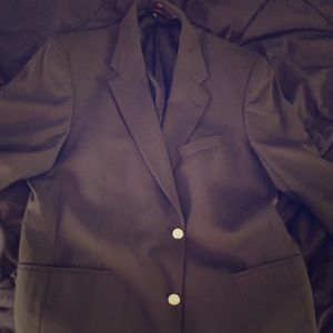 Hart Schaffner & Marx Navy 2-Button Blazer Hart Schaffner & Marx Navy 2-Button Blazer