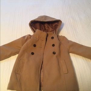 Girl peacoat