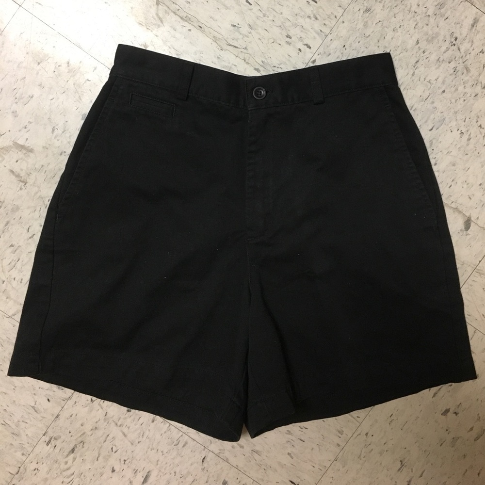 Black Khaki Shorts