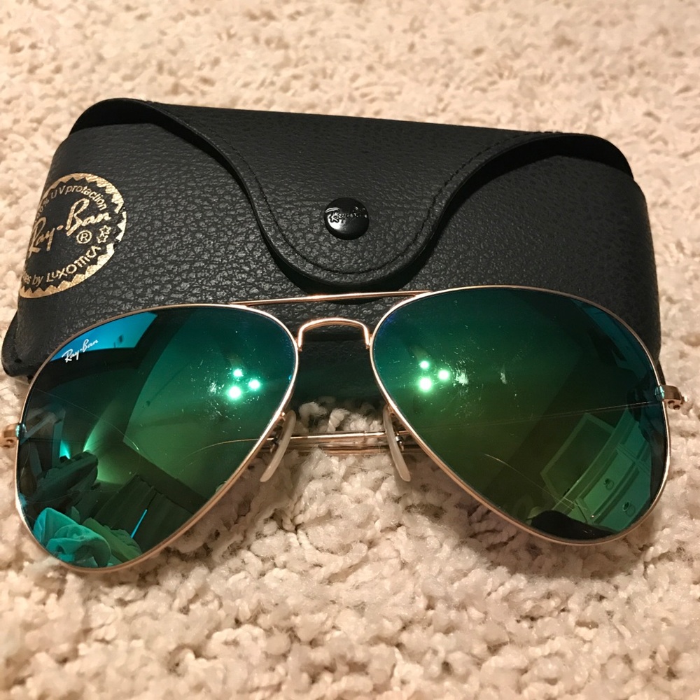 Ray-Ban aviator sunglasses