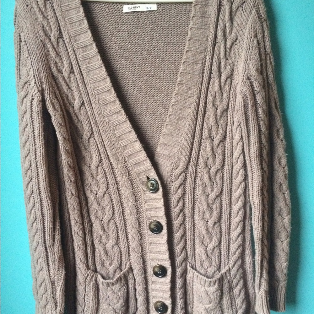 Light brown cardigan/sweater