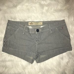 Hollister Super Low-Rise Striped Shorts