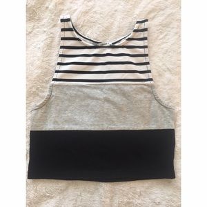 Cropped tank top