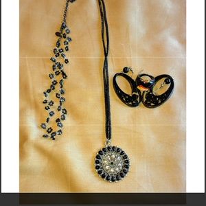 Black jewelry bundle