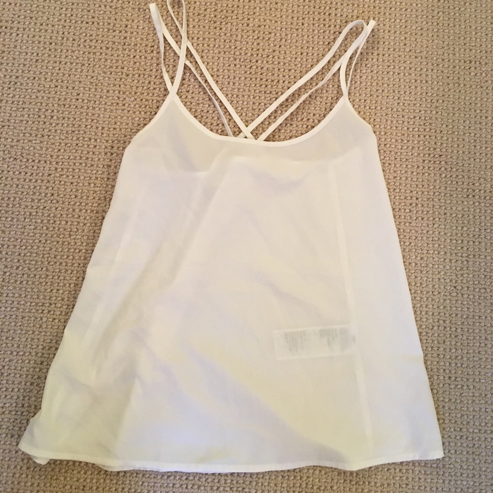 ABERCROMBIE AND FITCH white tank