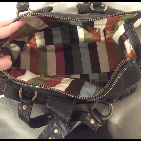 Authentic COACH Black Leather Legacy Satchel - Picture 3 of 7