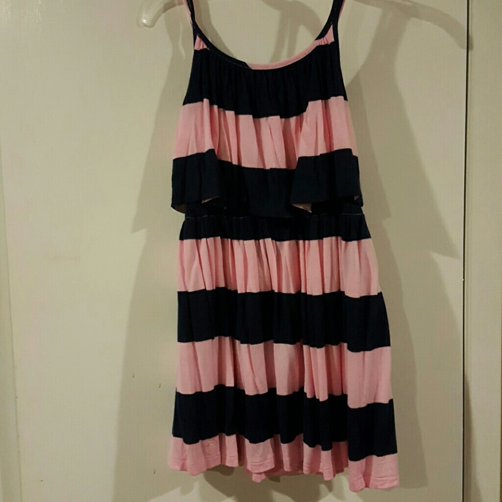 Pink and Navy Blue girls Ralph Lauren girls dress