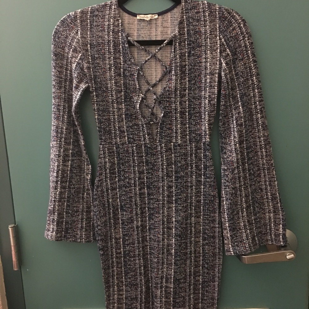 Sweater pencil dress