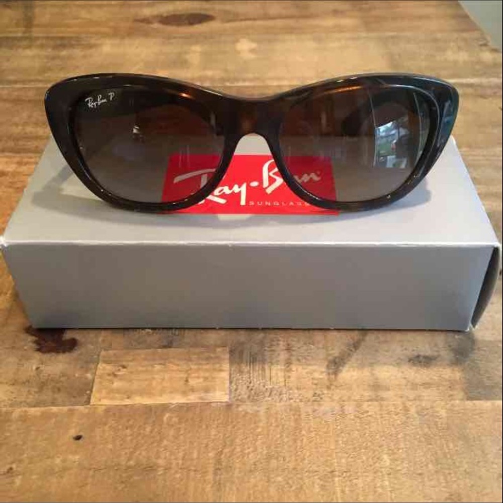 Ray Ban NIB RB 4427 Tortoise Shell Brown