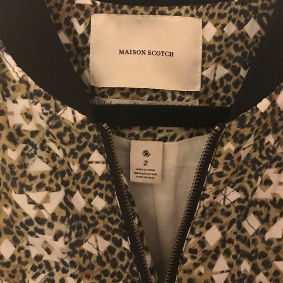 Madison Scotch Leopard Cotton Jacket - Picture 2 of 3