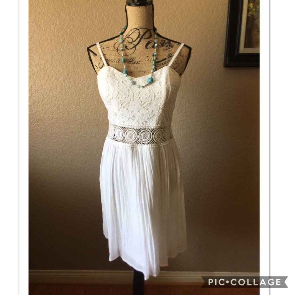 White Lace Dress