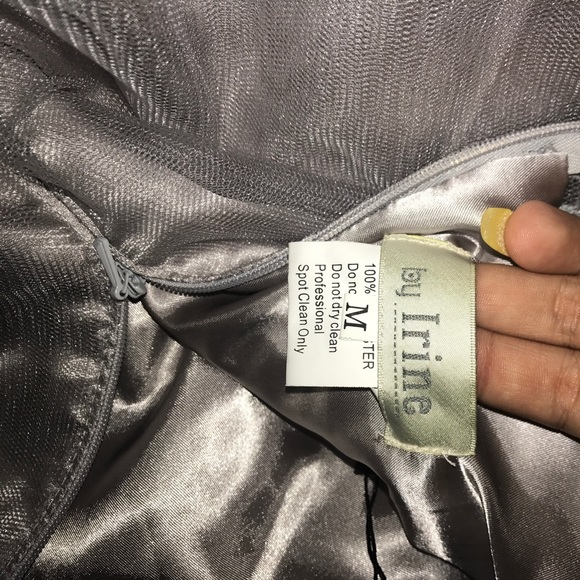 SILVER DRESS - Picture 3 of 3