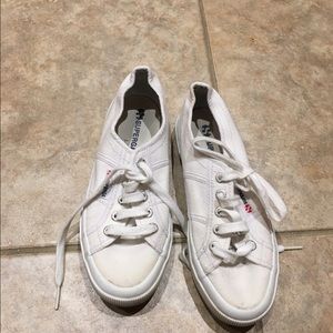 White Superga Cotu Sneakers