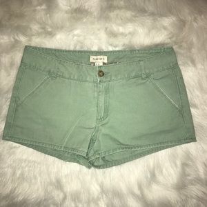 Forever 21 Mint Twill Shorts