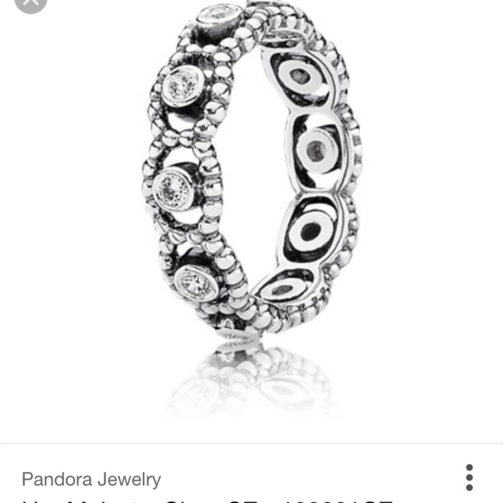 Sterling sliver Pandora ring size 6