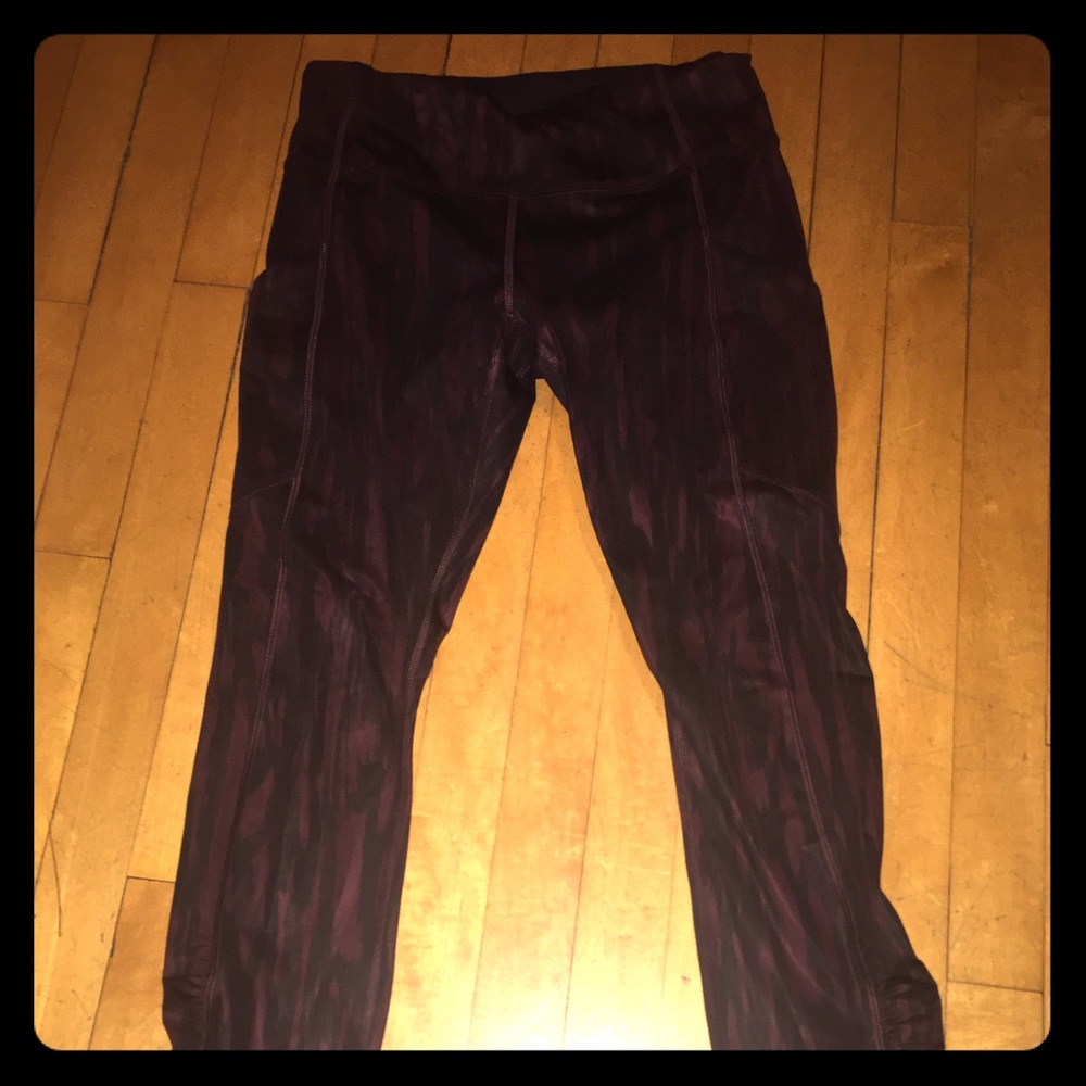 Lululemon speed tight. Animal print.
