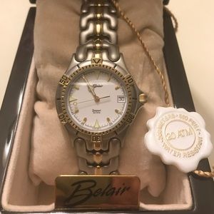 Belair Stainless Steel Mens Watch