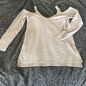 Hollister cold shoulder long sleeve