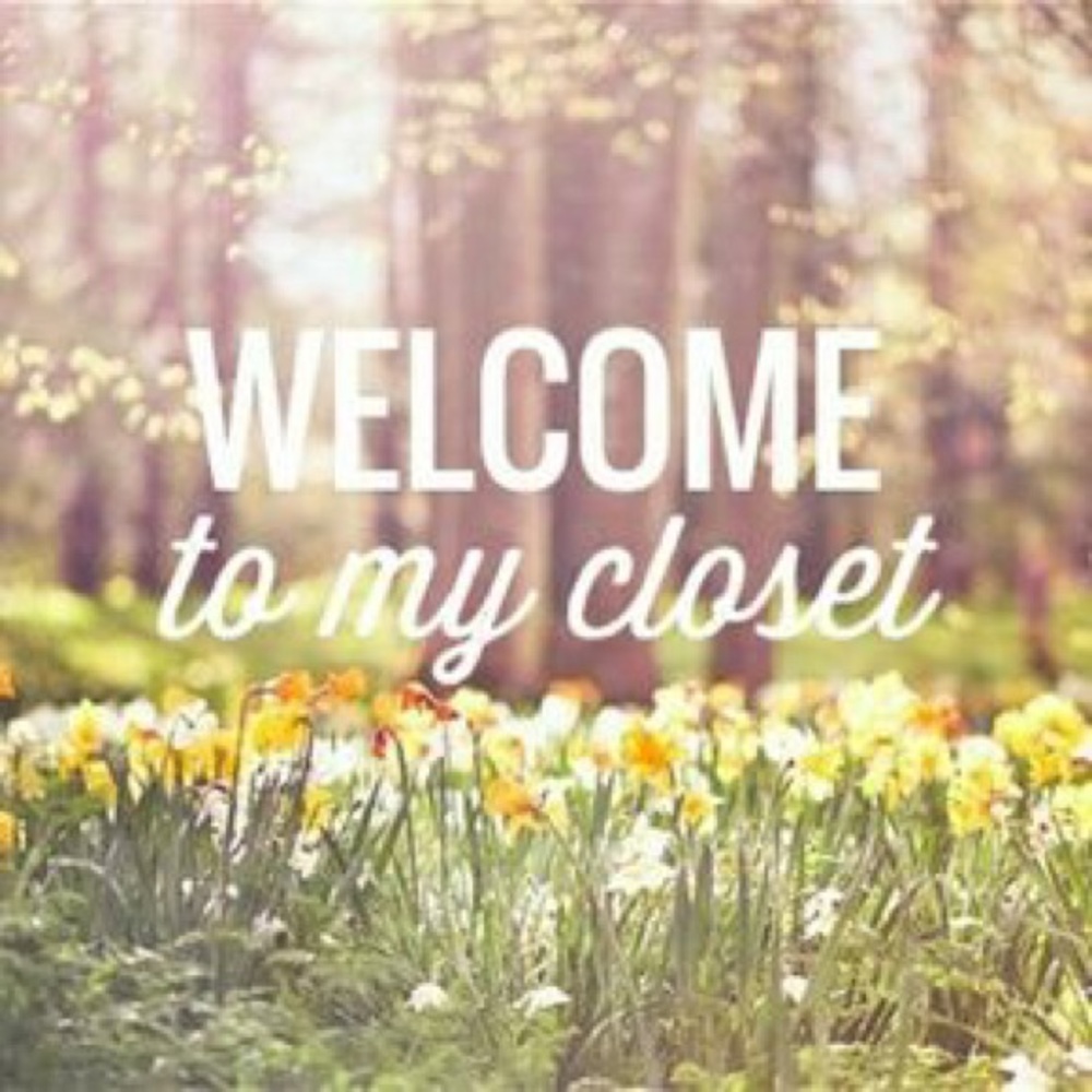 Welcome to my closet!