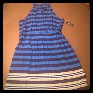 New Old Navy striped sleeveless dress