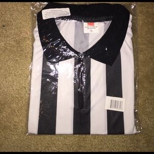 Brand new referee shirt size L