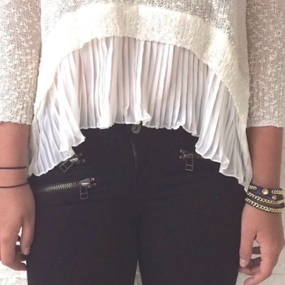 LF White Multilayer Top - Picture 4 of 4