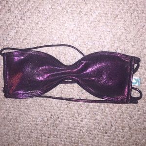 Kovey strapless bikini top