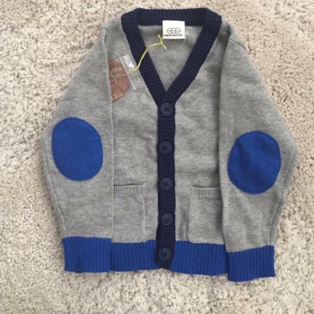 Sold- Egg by Susan Lazar Baby Boy Sweater
