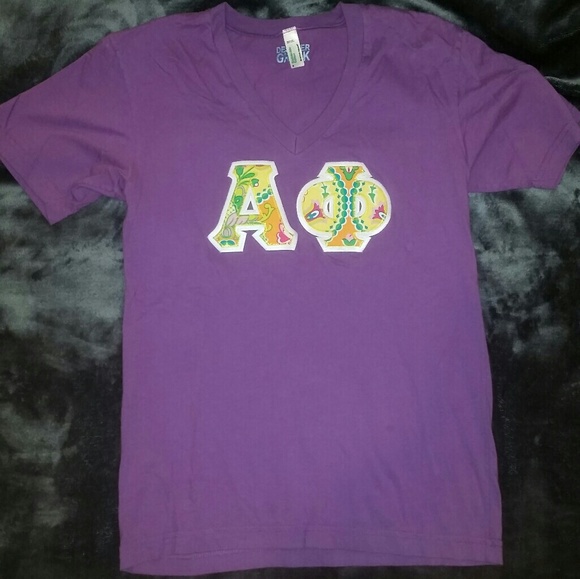 American Apparel Tops - Alpha Phi Letters